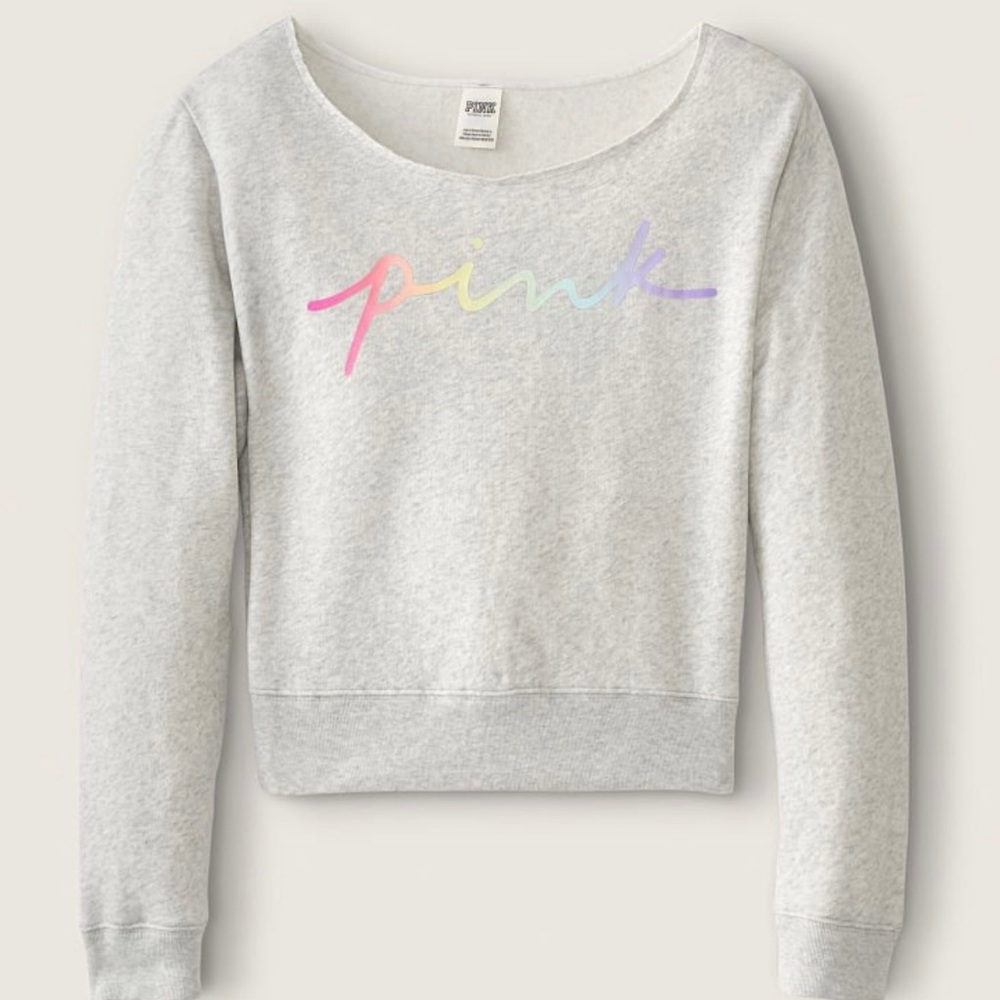 PINK
EVERYDAY LOUNGE OFF THE SHOULDER SWEATSHIRT